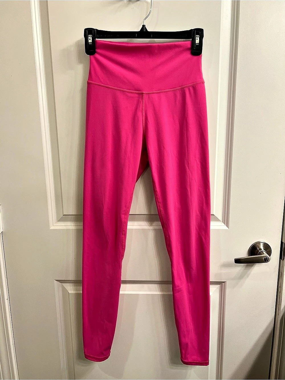 Sunzel High Waist Ankle Leggings Pink Small